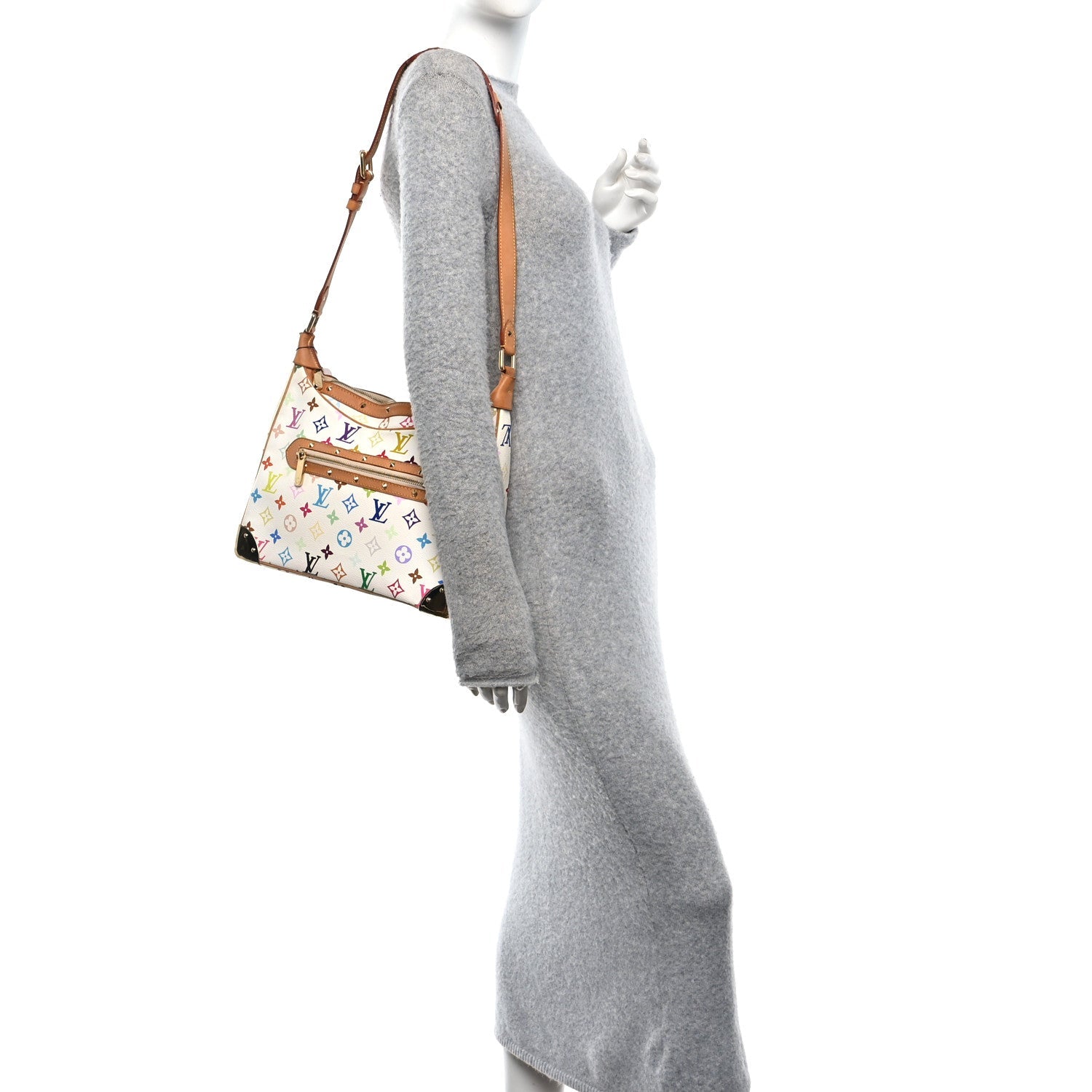 Louis Vuitton Monogram Multicolor Boulogne White