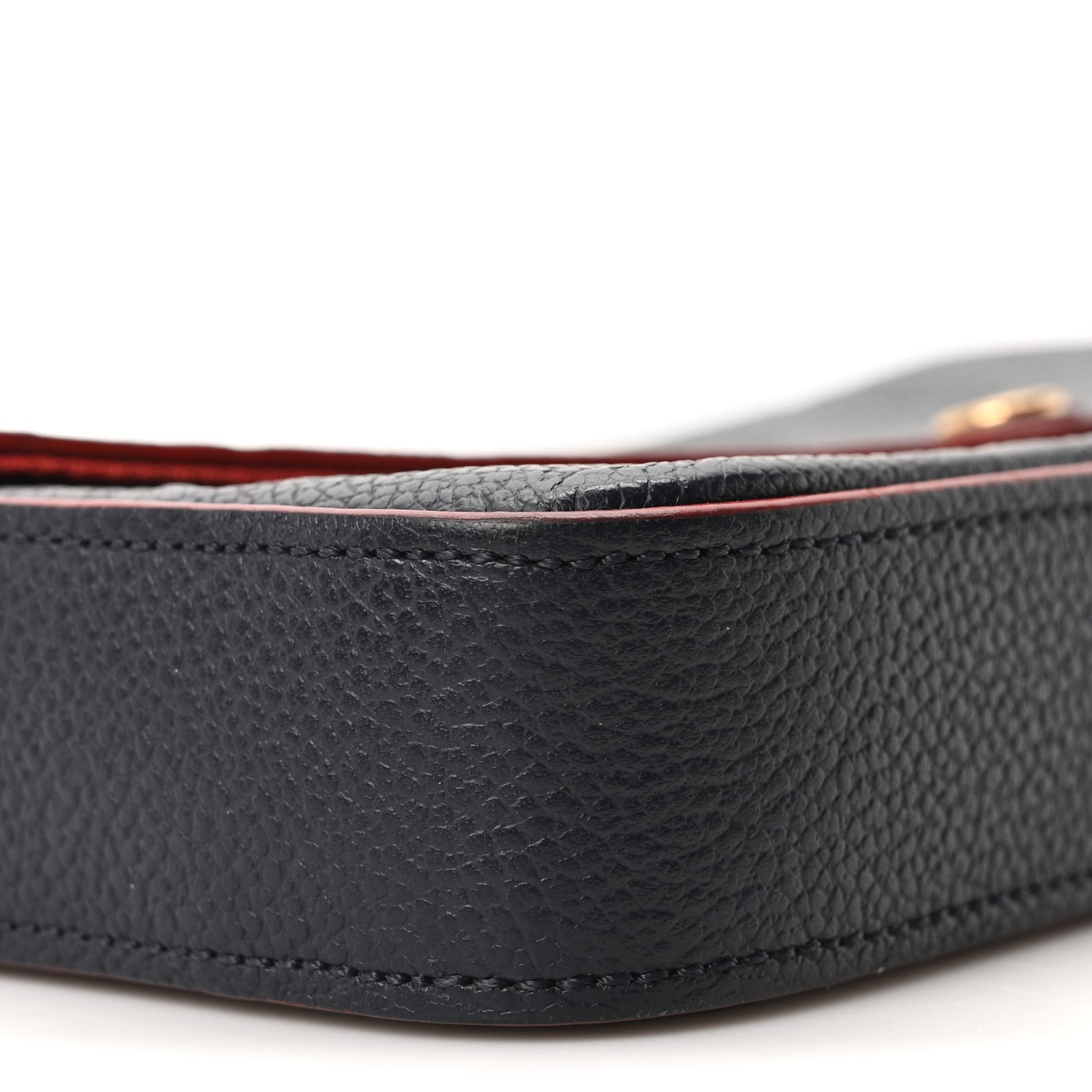 Louis Vuitton Empreinte Pochette Felicie Chain Wallet Marine Rouge