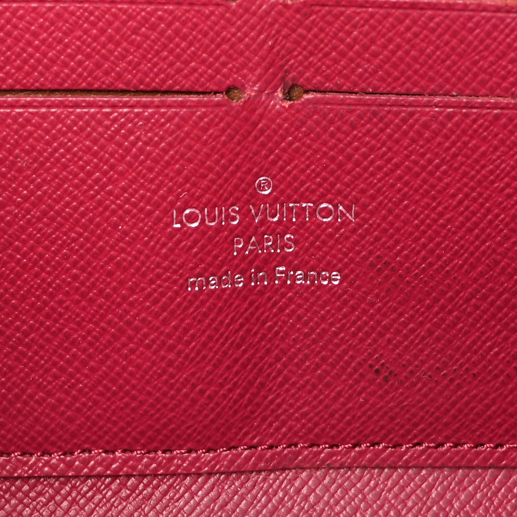 Louis Vuitton Epi Zippy Wallet Fuchsia
