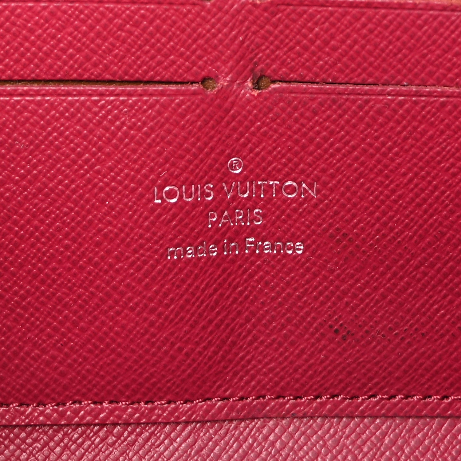 Louis Vuitton Epi Zippy Wallet Fuchsia