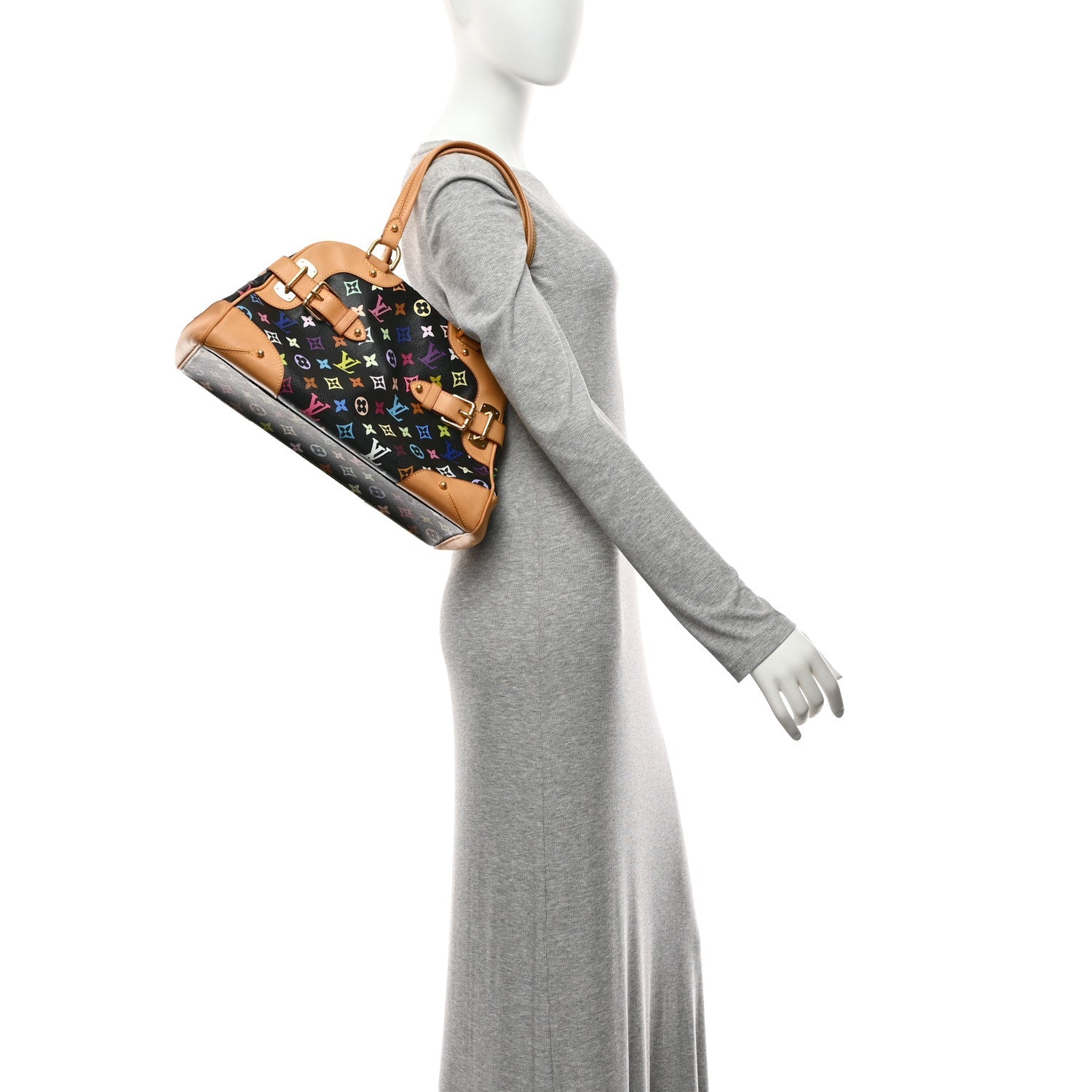 Louis Vuitton Monogram Multicolor Claudia Black