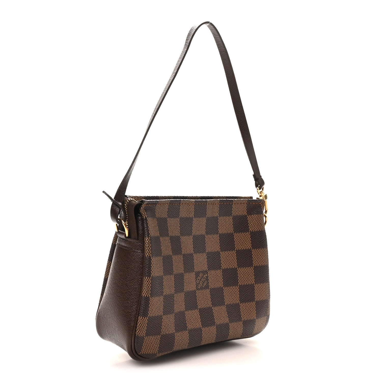 Louis Vuitton Damier Ebene Trousse Make Up Bag Pochette