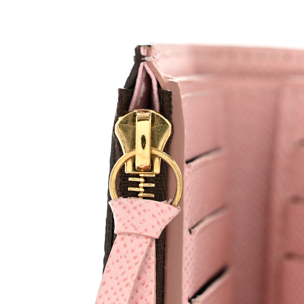 Louis Vuitton Monogram Victorine Wallet Rose Ballerine
