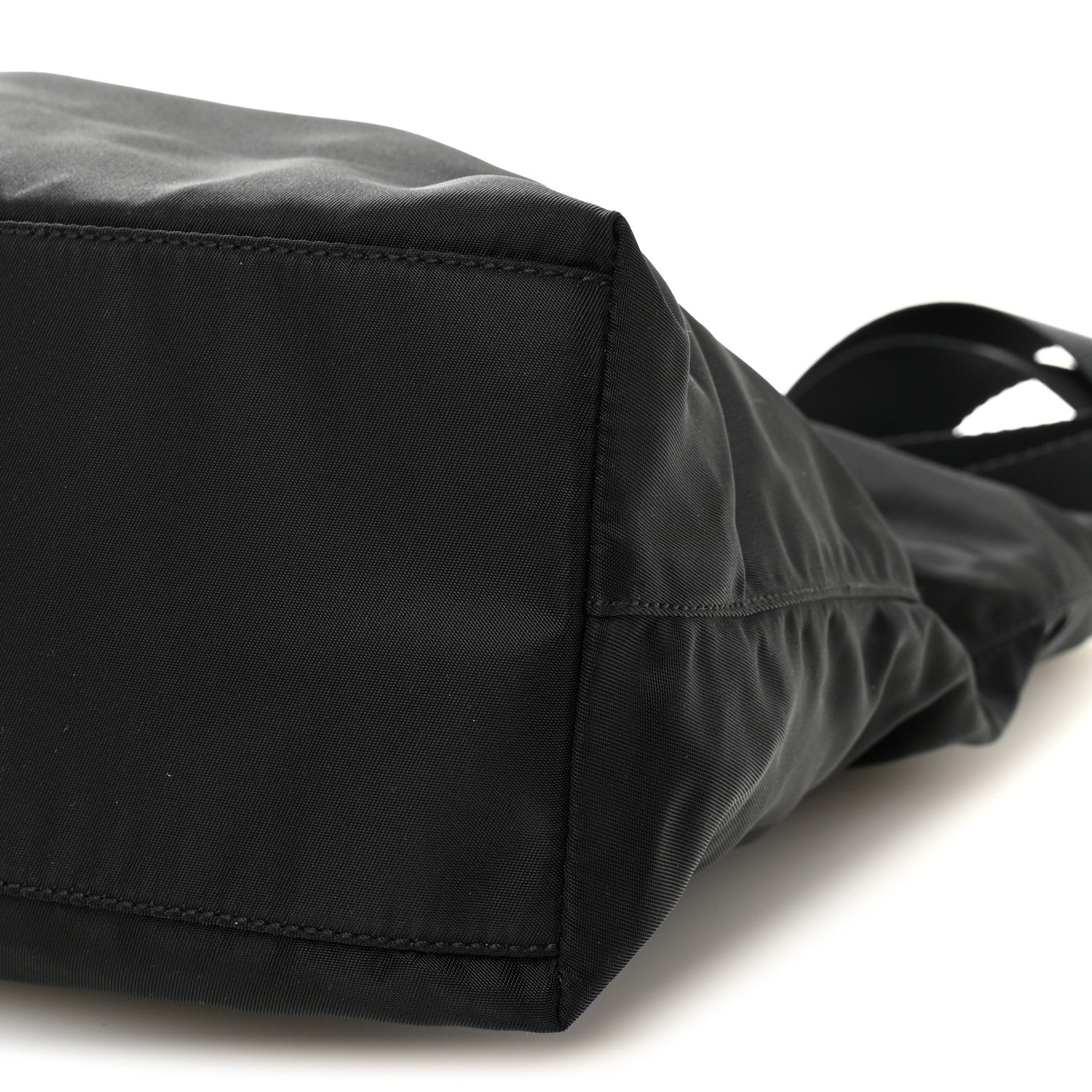 Prada Tessuto Nylon Shopping Tote Black