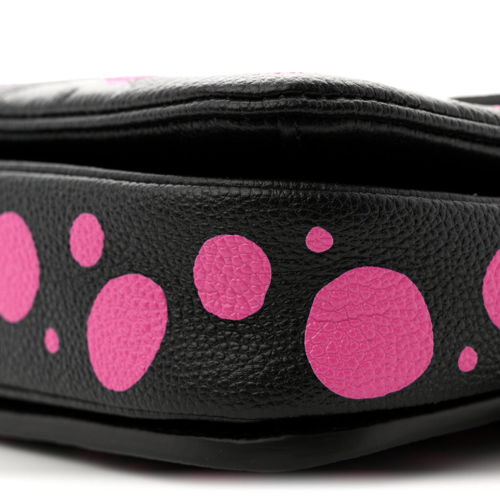 Louis Vuitton LV x YK Empreinte Monogram Giant Pochette Metis Black Fuchsia