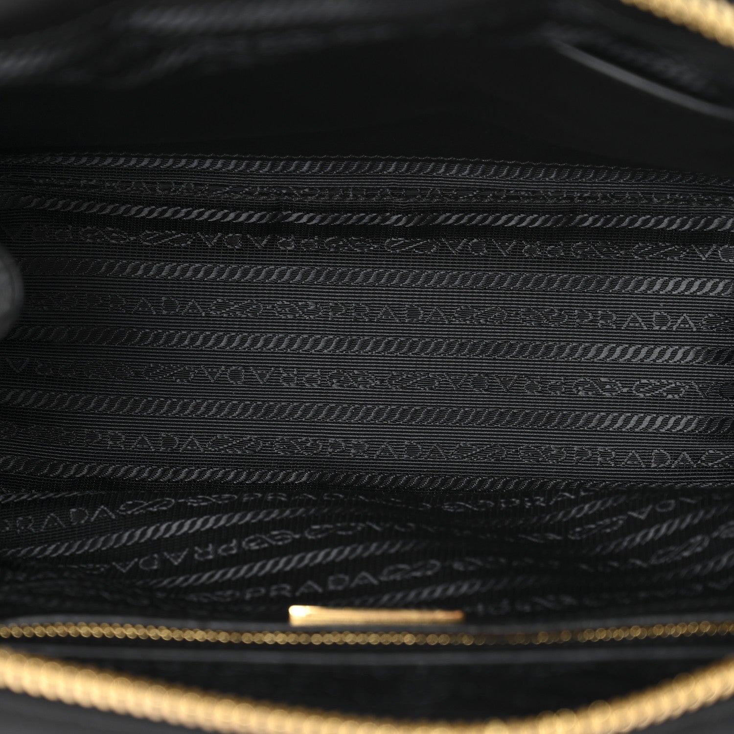 Prada Re-Nylon Saffiano Medium Re-Edition 1978 Two Handle Bag Black