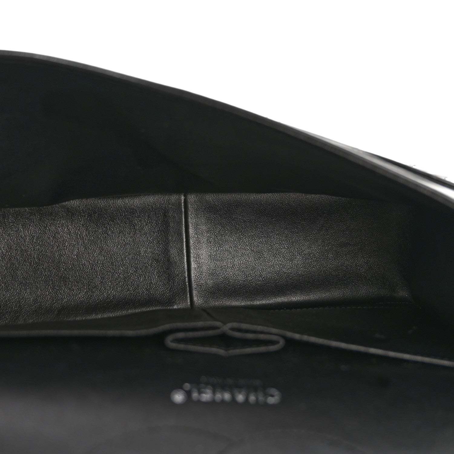 Chanel Patent Quilted Jumbo Double Flap Black