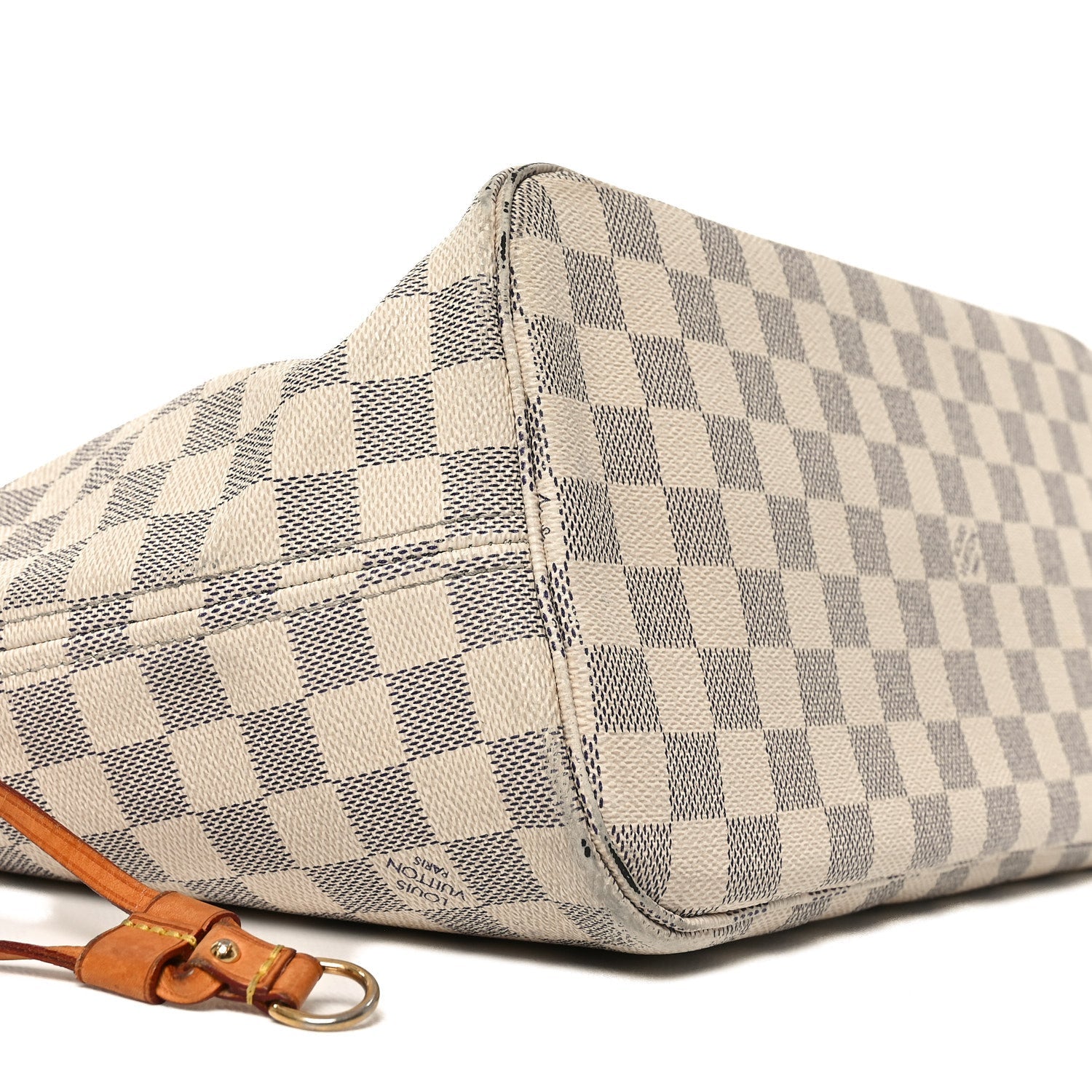 Louis Vuitton Damier Azur Neo Neverfull MM Rose Ballerine
