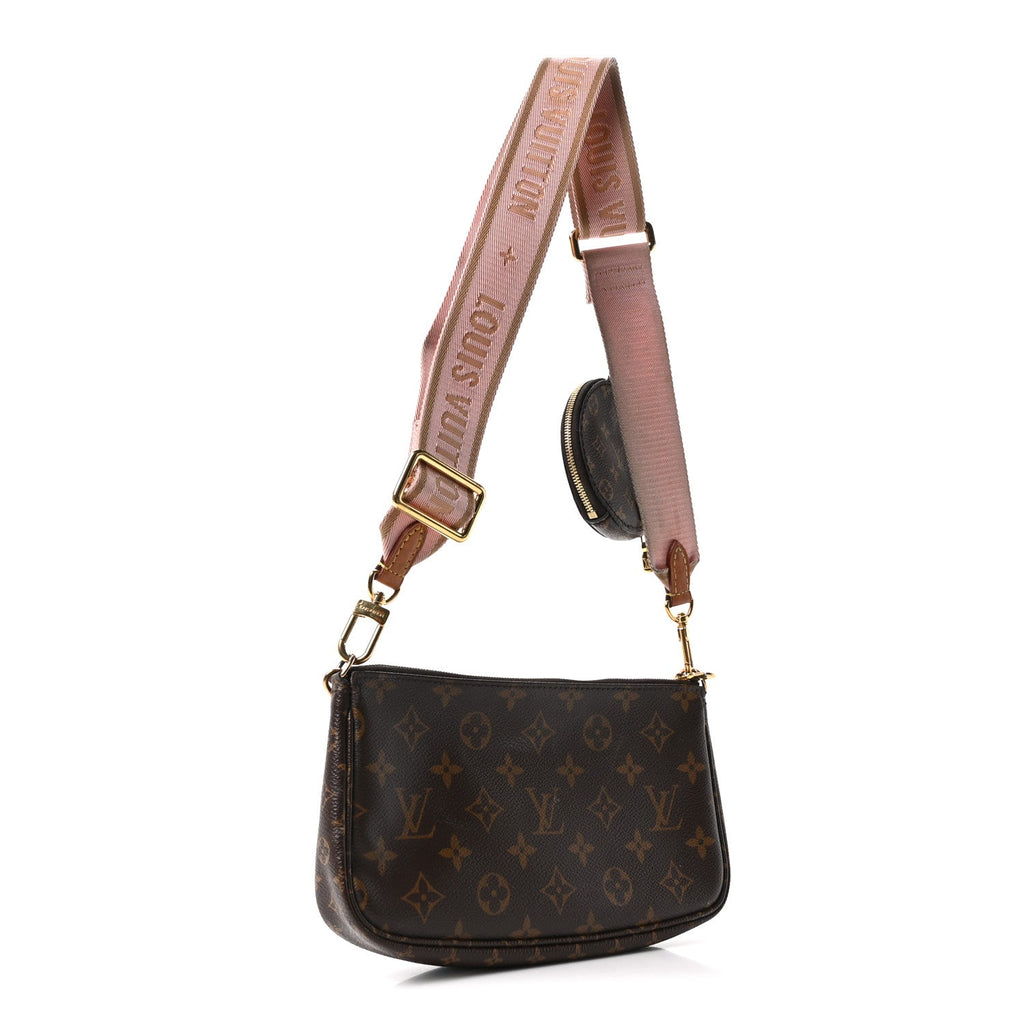 Louis Vuitton Monogram Multi Pochette Accessories Rose Clair