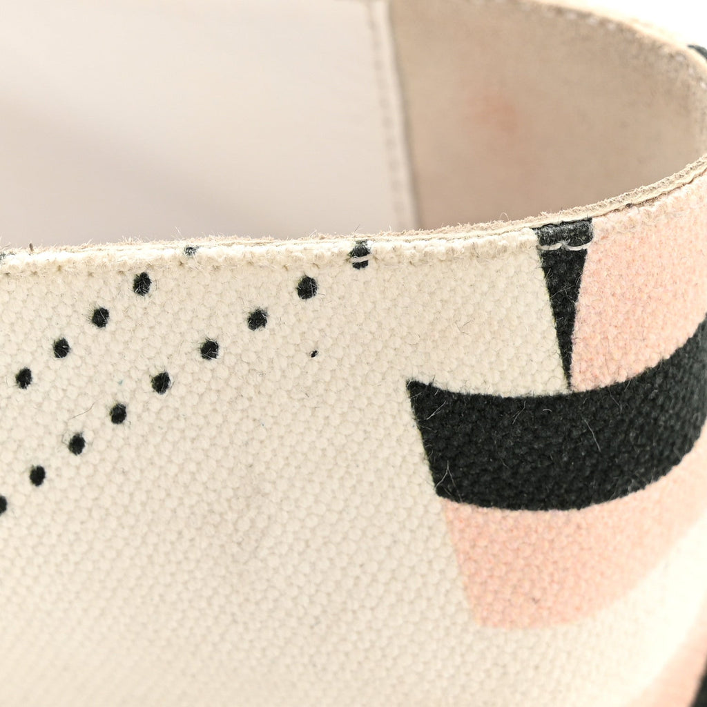 Fabric CC Espadrilles 39 Pink White Black