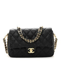 Chanel Caviar Quilted Small CC You Flap Black