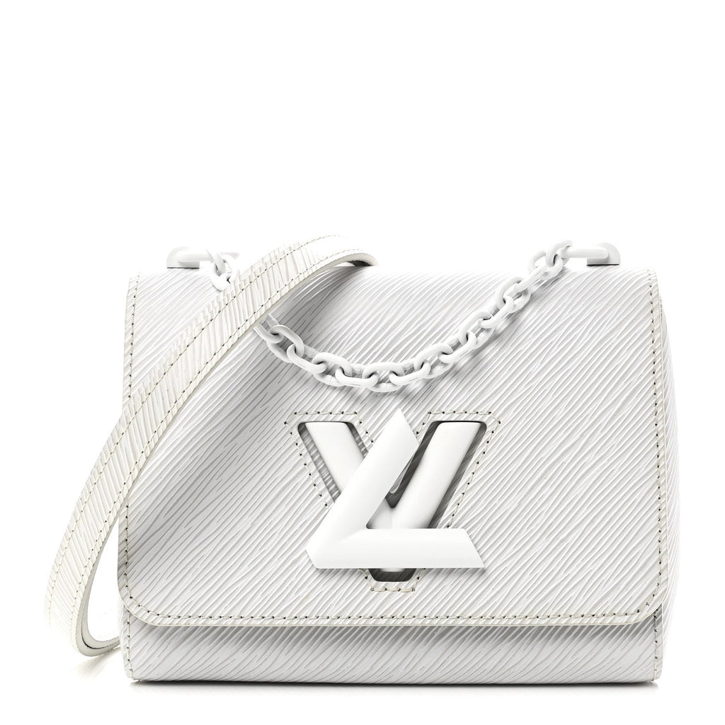 Louis Vuitton Epi Twist Shoulder Bag PM Matte White