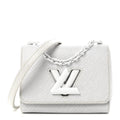 Louis Vuitton Epi Twist Shoulder Bag PM Matte White