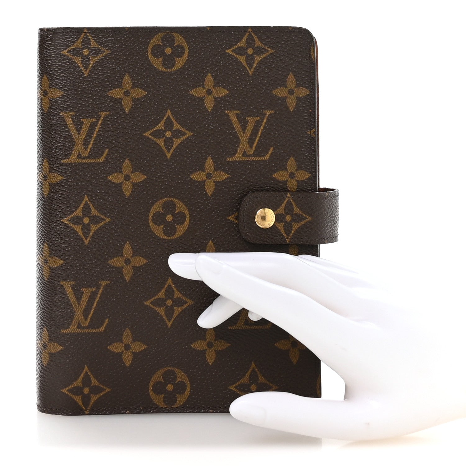 Louis Vuitton Monogram Medium Ring Agenda Cover