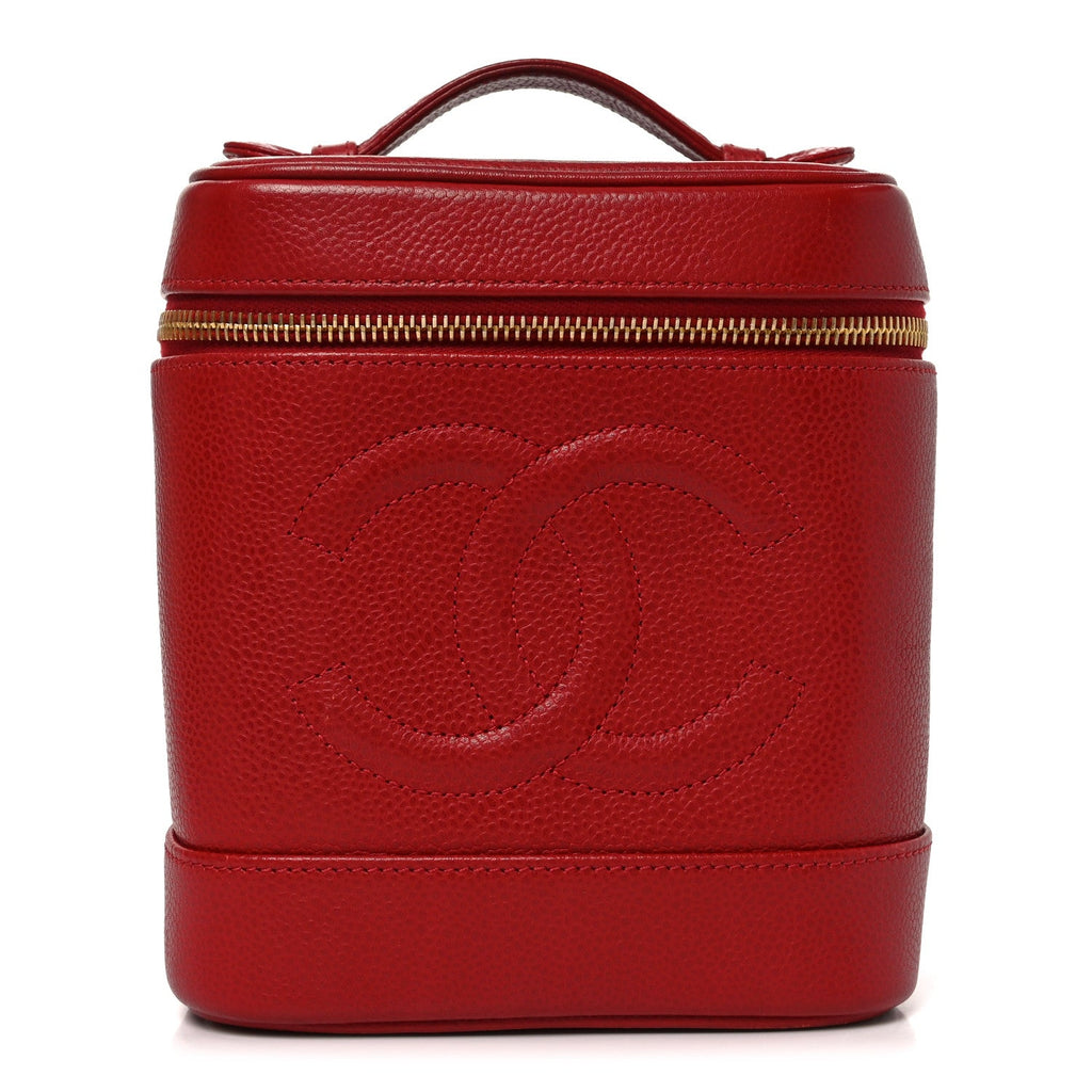 Caviar Vanity Cosmetic Case Red