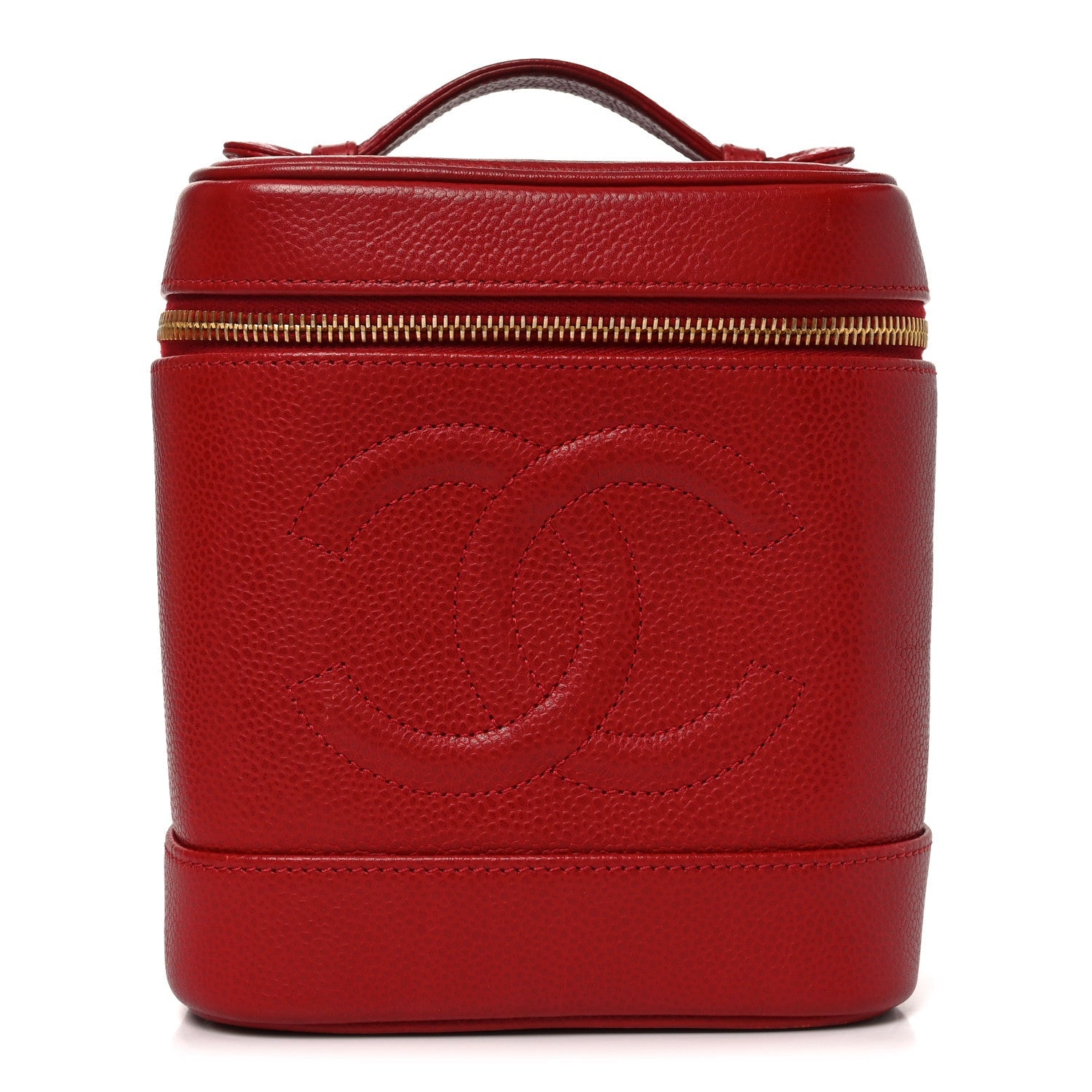 Caviar Vanity Cosmetic Case Red