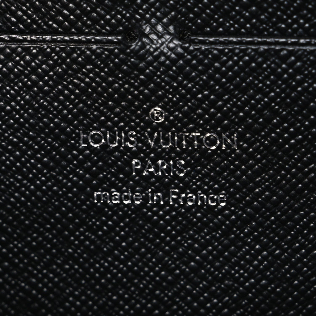 Louis Vuitton Epi Clemence Wallet Black