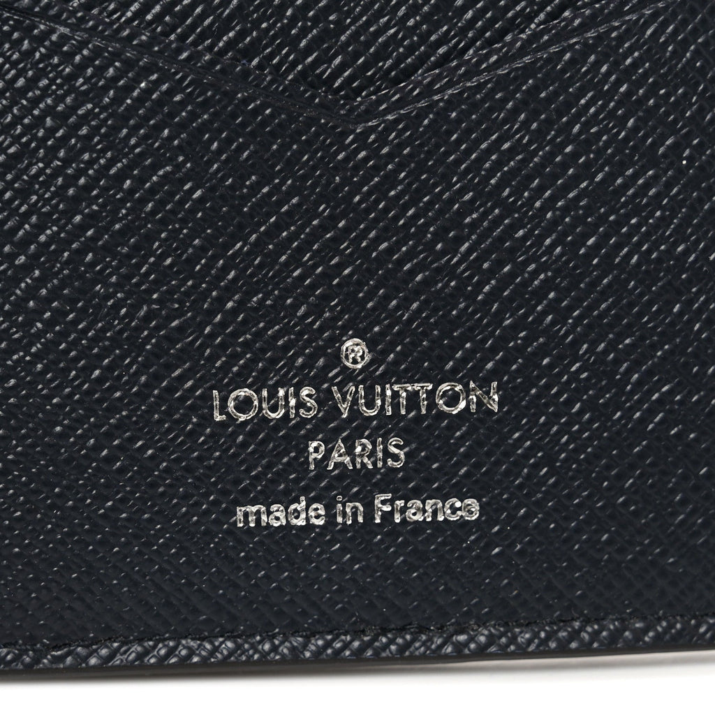 Louis Vuitton Savane Monogram Chapman Rhinoceros Pocket Organizer Encre