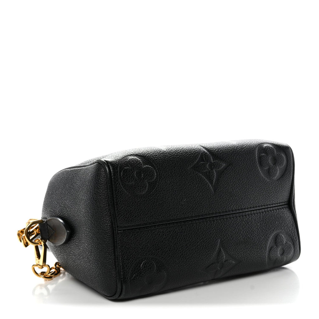 Louis Vuitton Empreinte Monogram Giant Speedy Bandouliere 20 Black