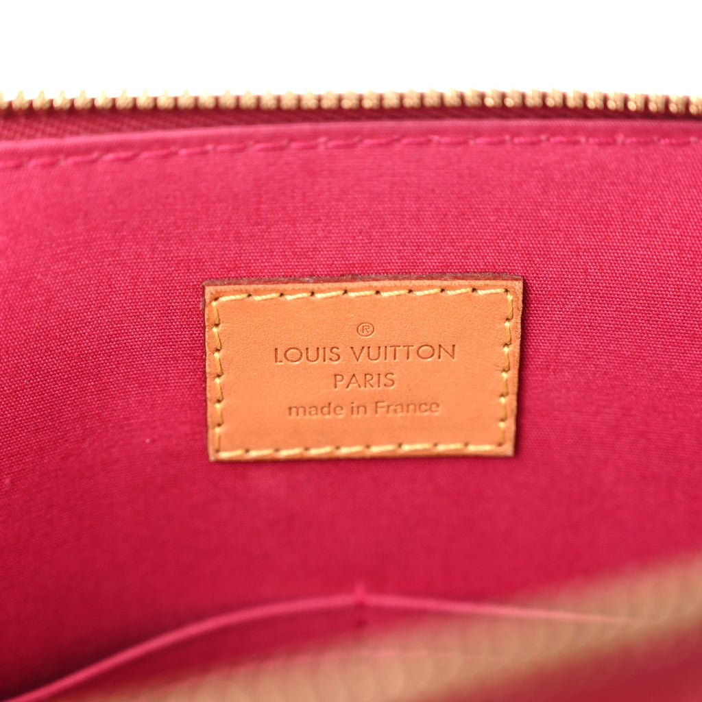 Louis Vuitton Vernis Alma PM Rose Indien