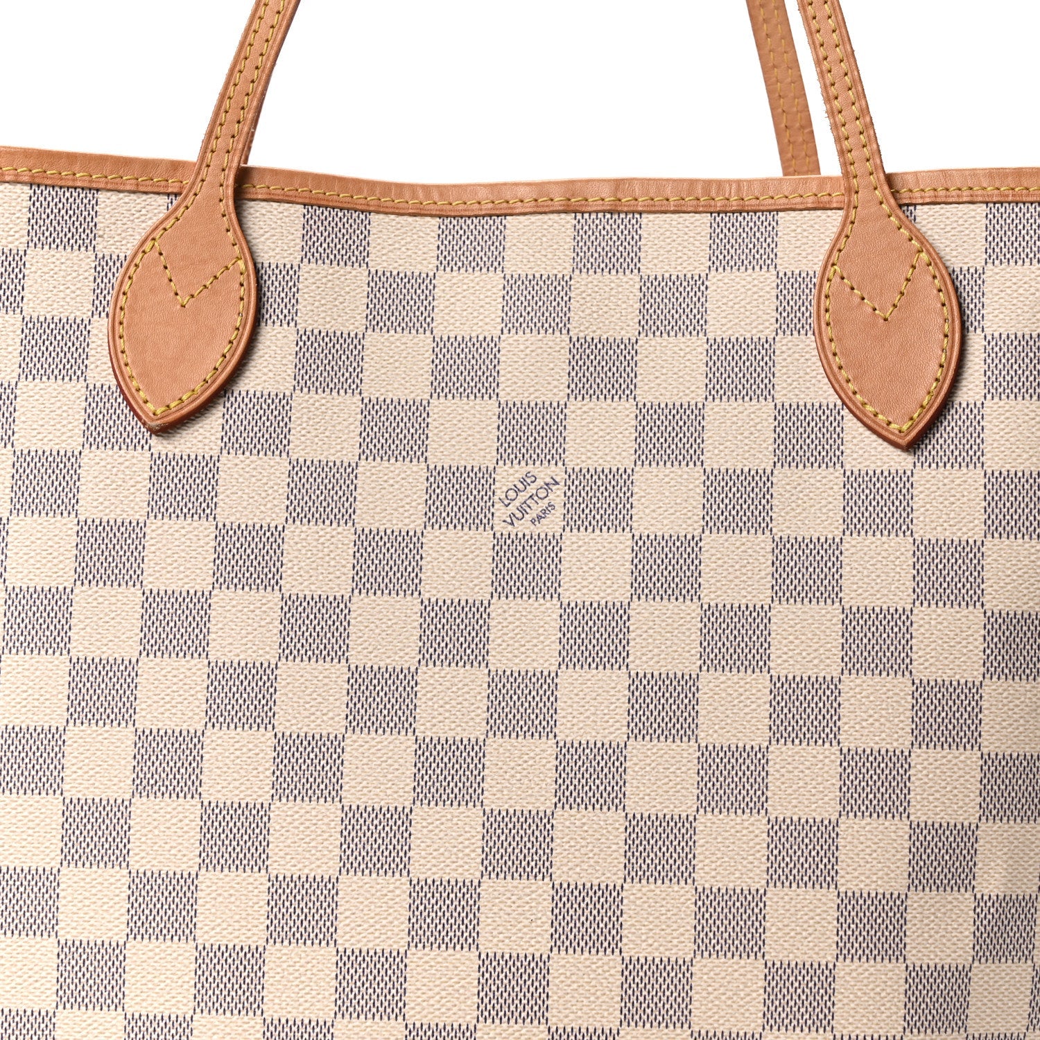 Louis Vuitton Damier Azur Neo Neverfull MM Rose Ballerine