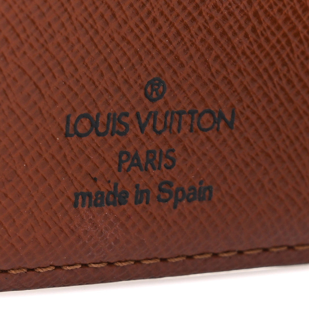 Louis Vuitton Monogram Small Ring Agenda Cover