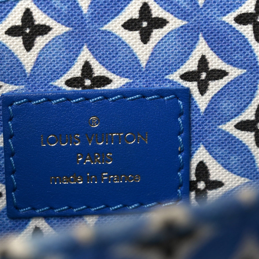 Louis Vuitton Monogram Giant By The Pool Pochette Metis MM Blue
