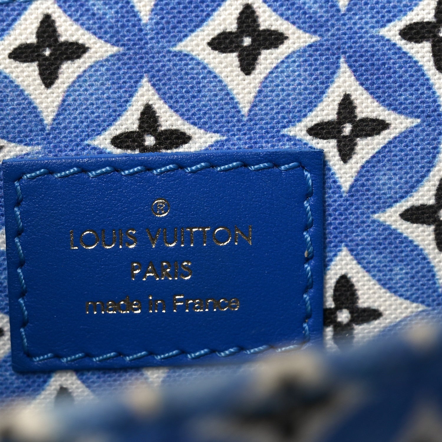 Louis Vuitton Monogram Giant By The Pool Pochette Metis MM Blue