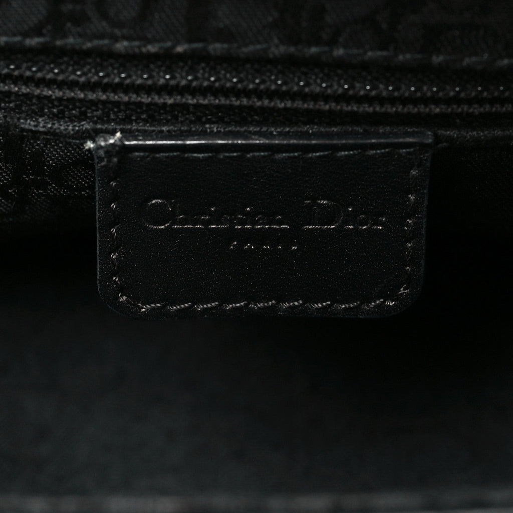 Christian Dior Street Chic Columbus Ave Shoulder Bag Black