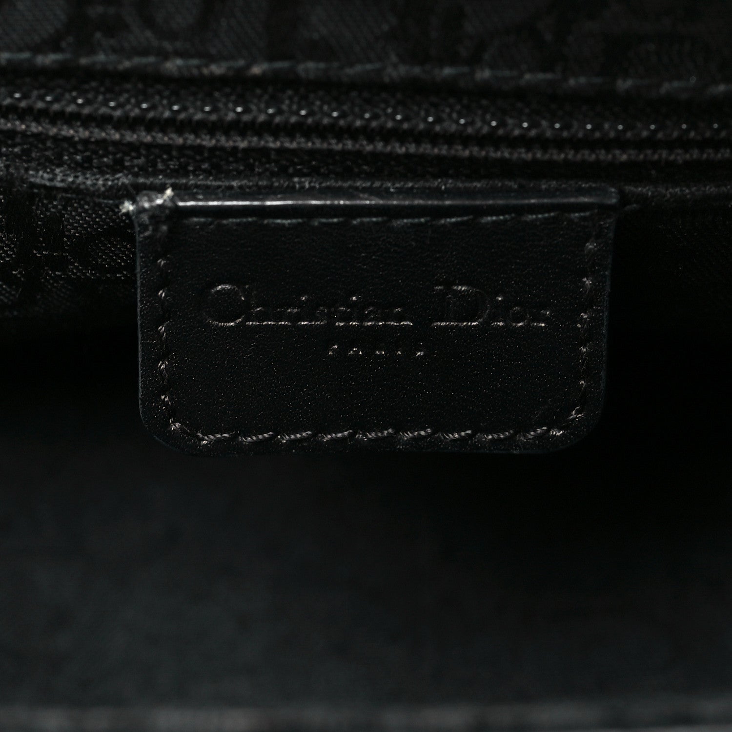 Christian Dior Street Chic Columbus Ave Shoulder Bag Black