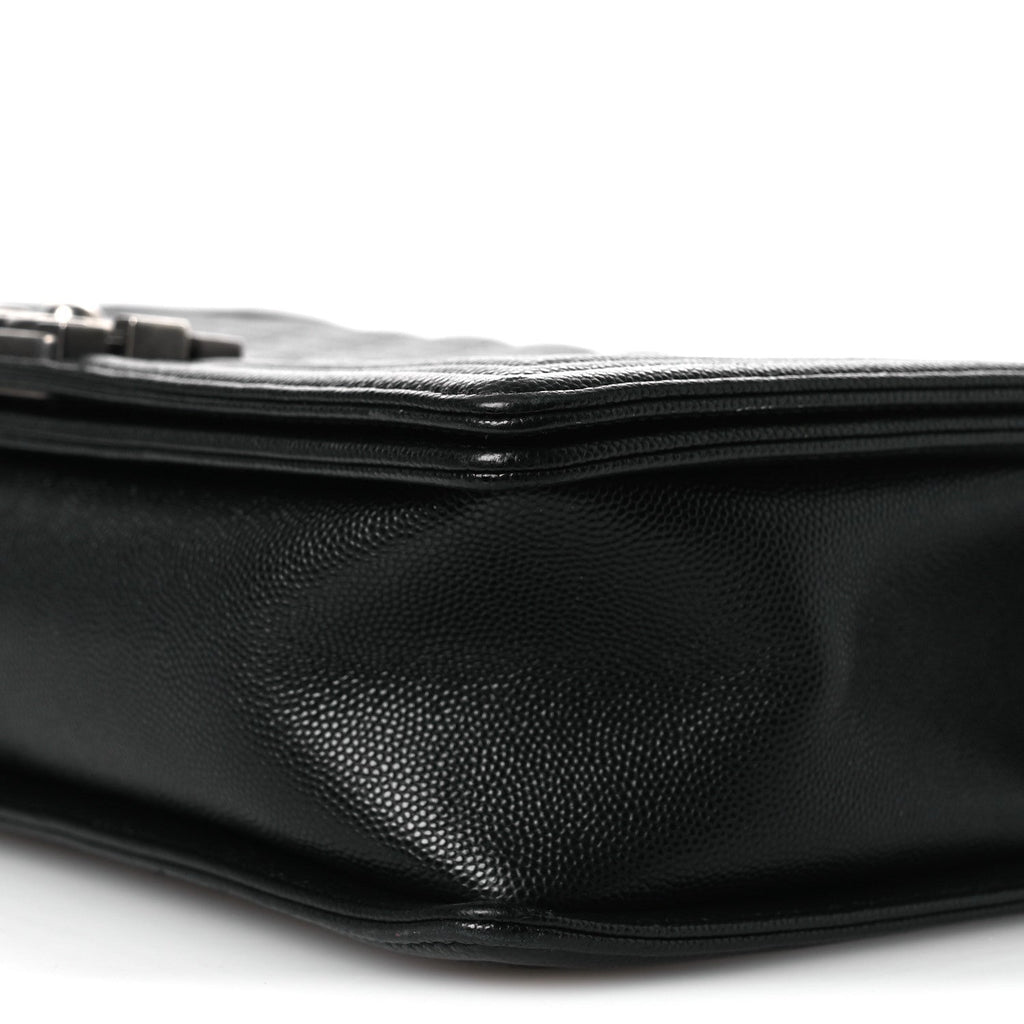 Chanel Caviar Quilted New Medium Boy Flap Black