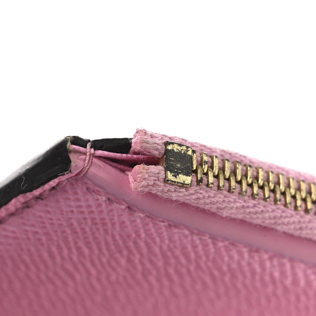 Louis Vuitton Monogram 2023 Christmas Animation Alpine Victorine Wallet Wisteria Pink