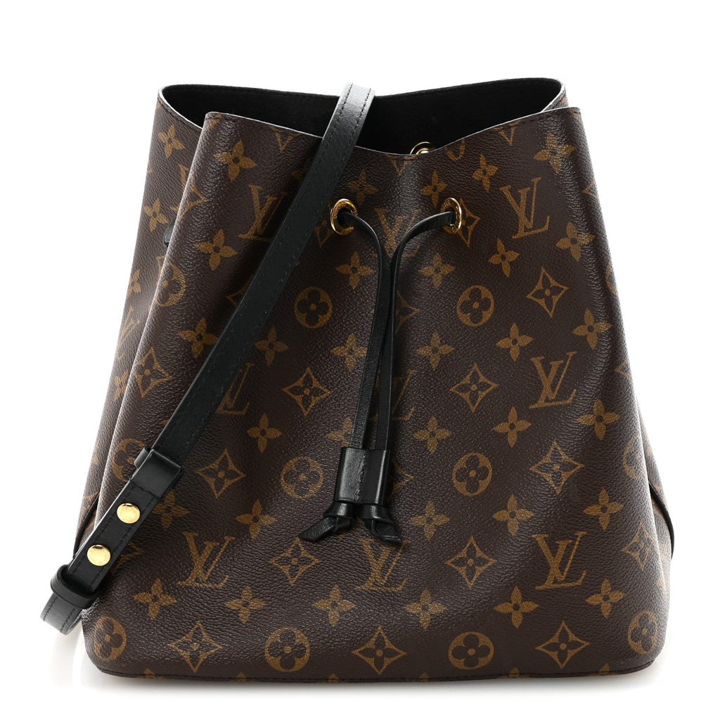 Louis Vuitton Monogram Neonoe MM Black