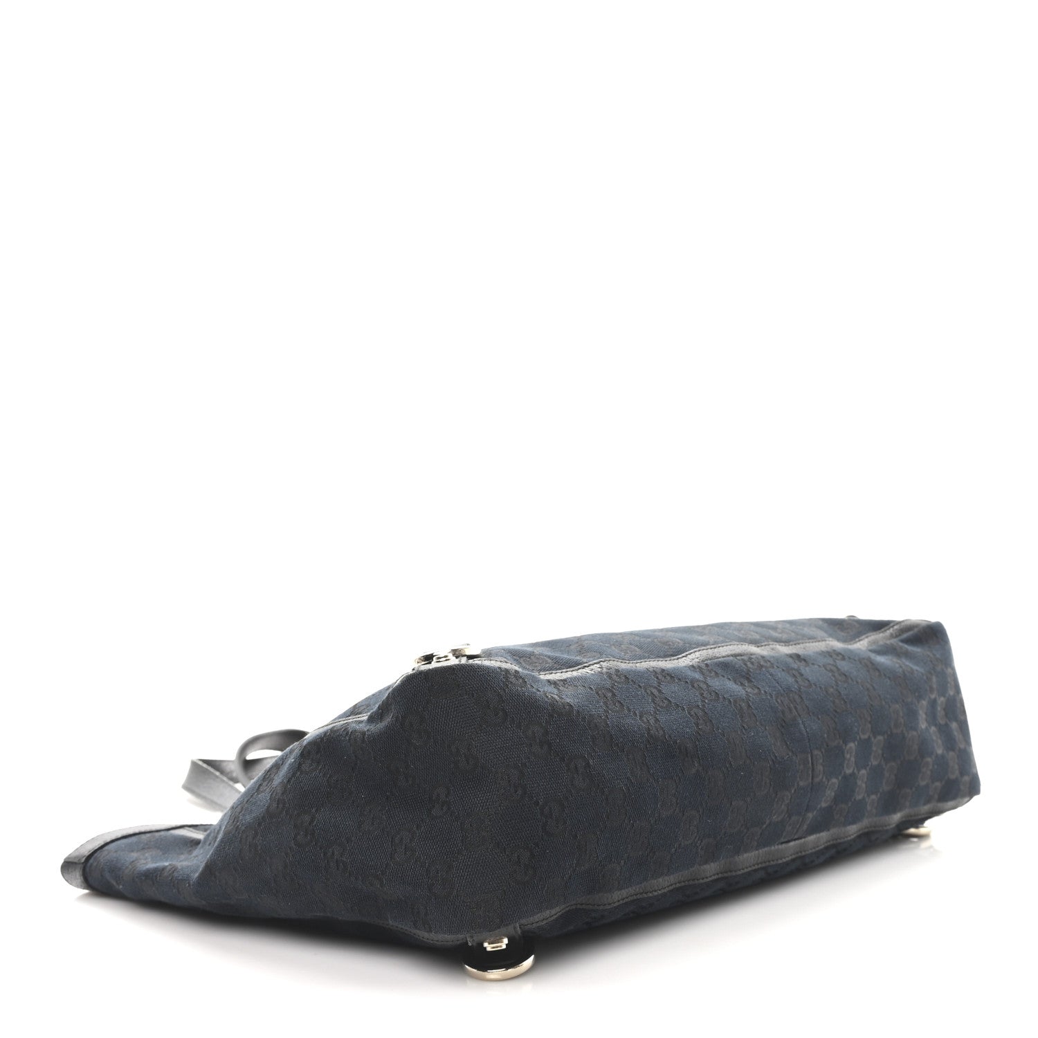 Gucci Monogram Large Abbey Tote Black