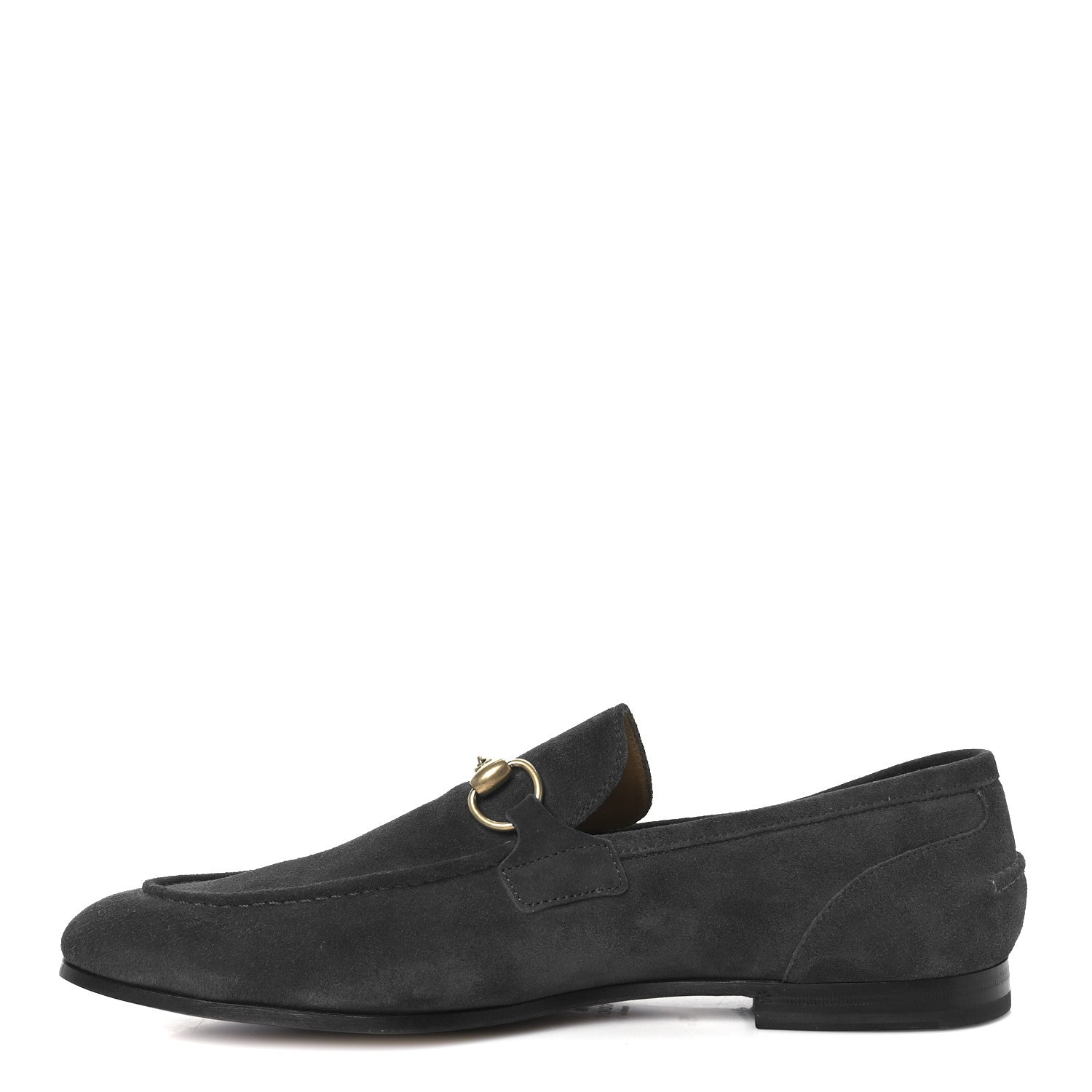 Gucci Suede Horsebit Mens Jordaan Loafers 9.5 Green