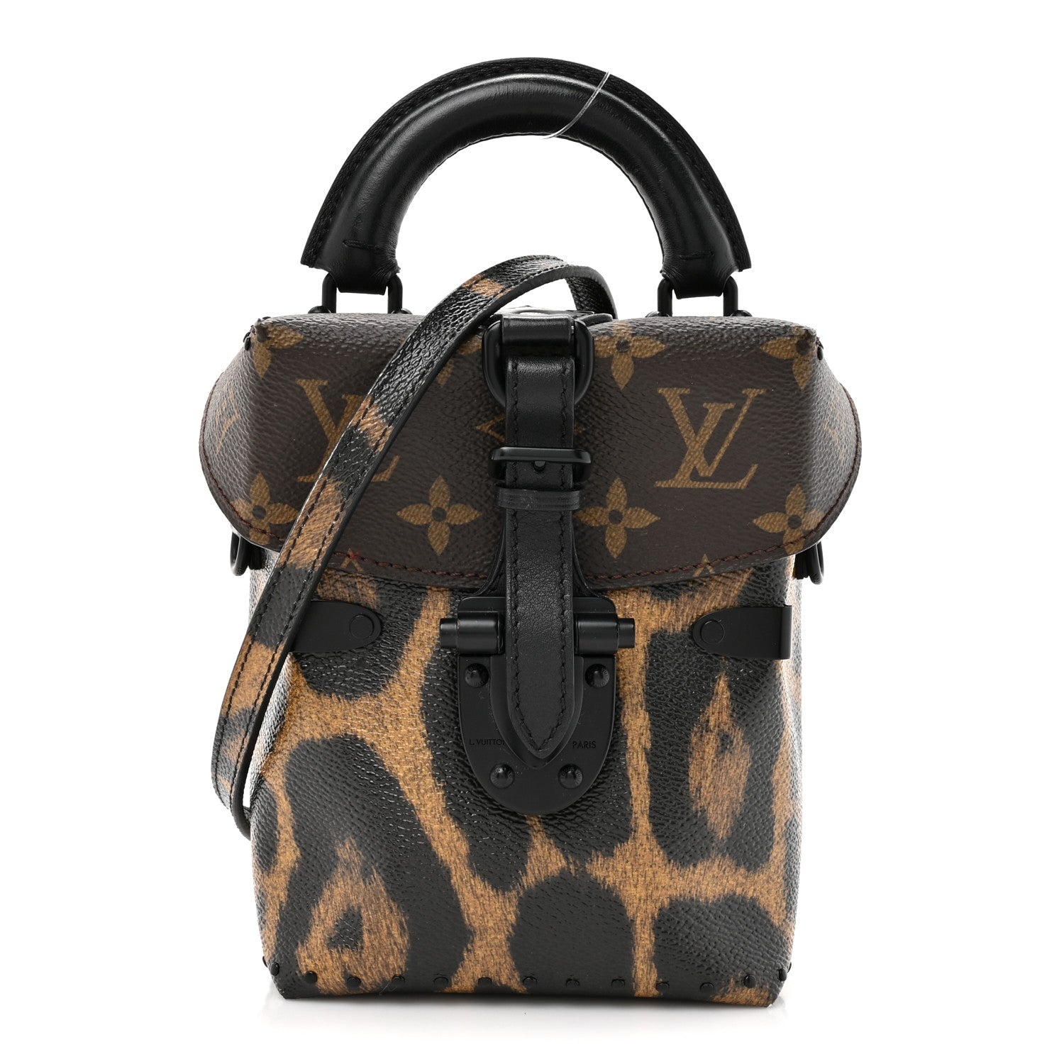 Louis Vuitton Monogram Leopard Camera Box