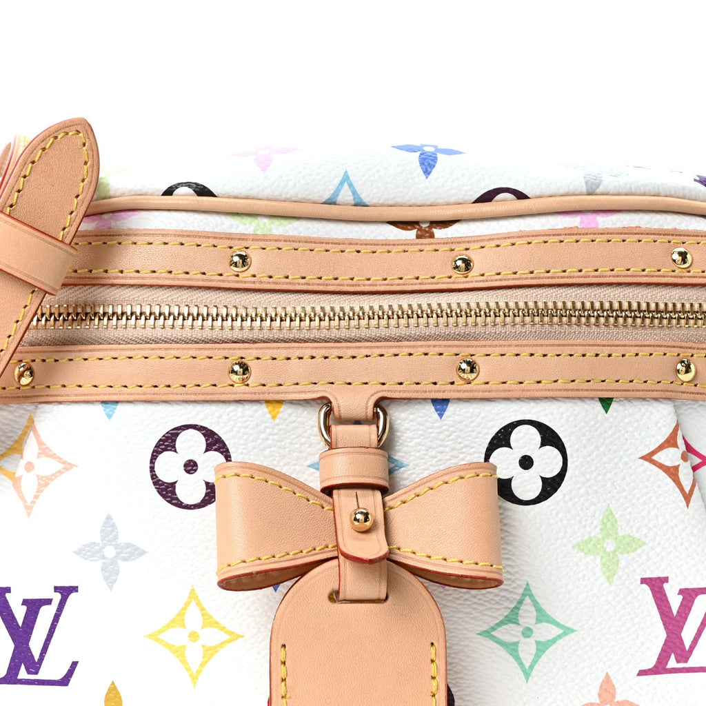 Louis Vuitton LV X TM Monogram Multicolor High Rise Bumbag White