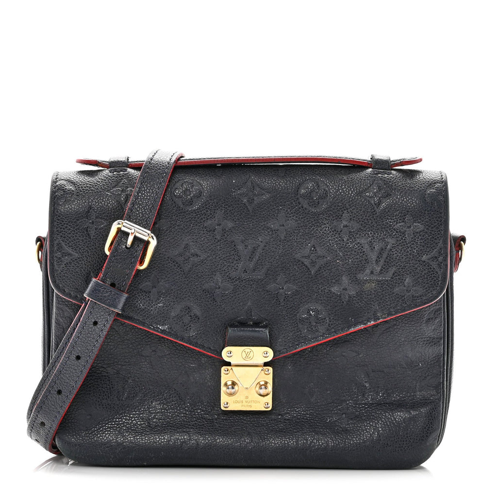 Louis Vuitton Empreinte Pochette Metis Marine Rouge