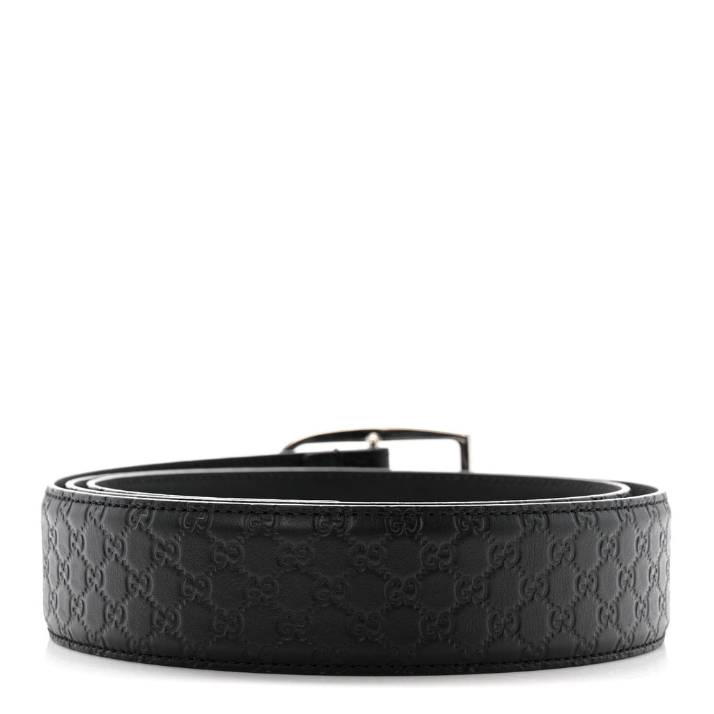 Gucci Soft Microguccissima 40mm Belt 110 44 Black