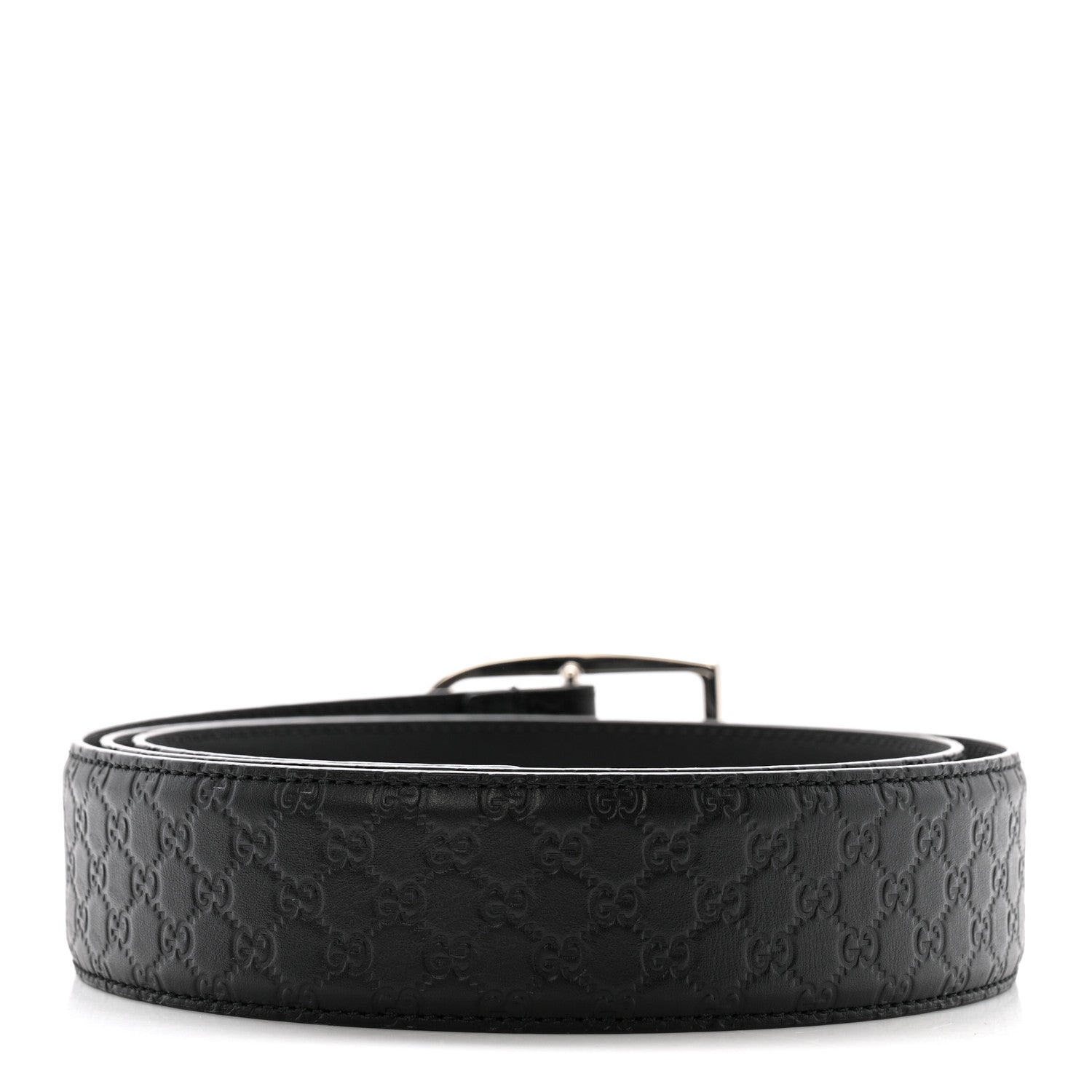 Gucci Soft Microguccissima 40mm Belt 110 44 Black