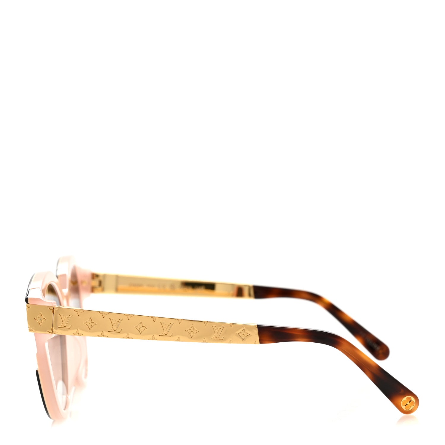 Louis Vuitton Acetate Petit Soupcon Cat Eye Sunglasses Z1858W Light Tortoisehell