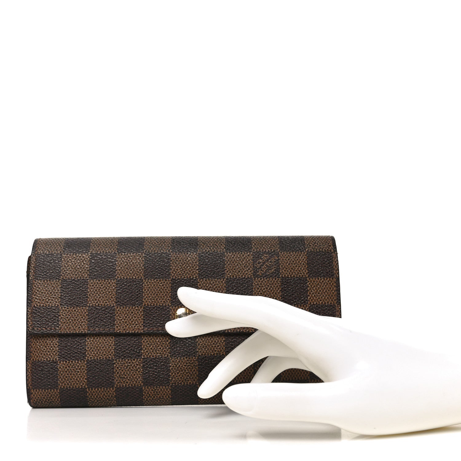 Louis Vuitton Damier Ebene Sarah Wallet