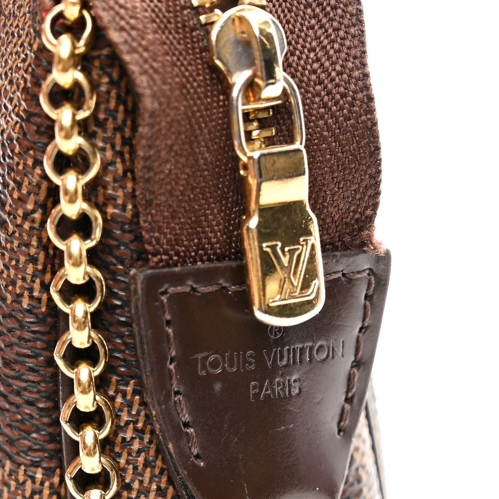 Louis Vuitton Damier Ebene Eva Clutch