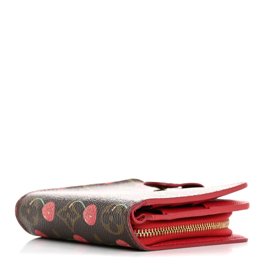 Louis Vuitton Monogram Cerises Compact Zippe Wallet