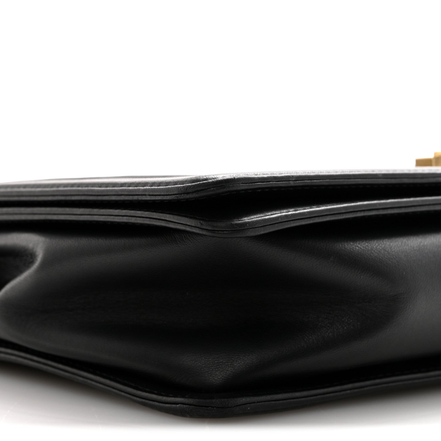 Chanel Lambskin Quilted Large Boy Flap Black