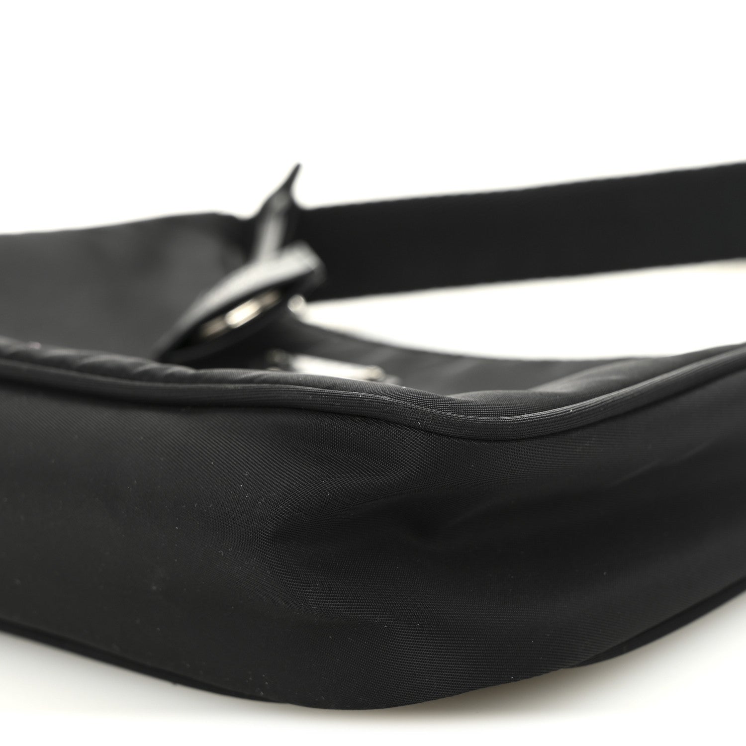 Prada Tessuto Nylon Mini Re-Edition 2000 Bag Black
