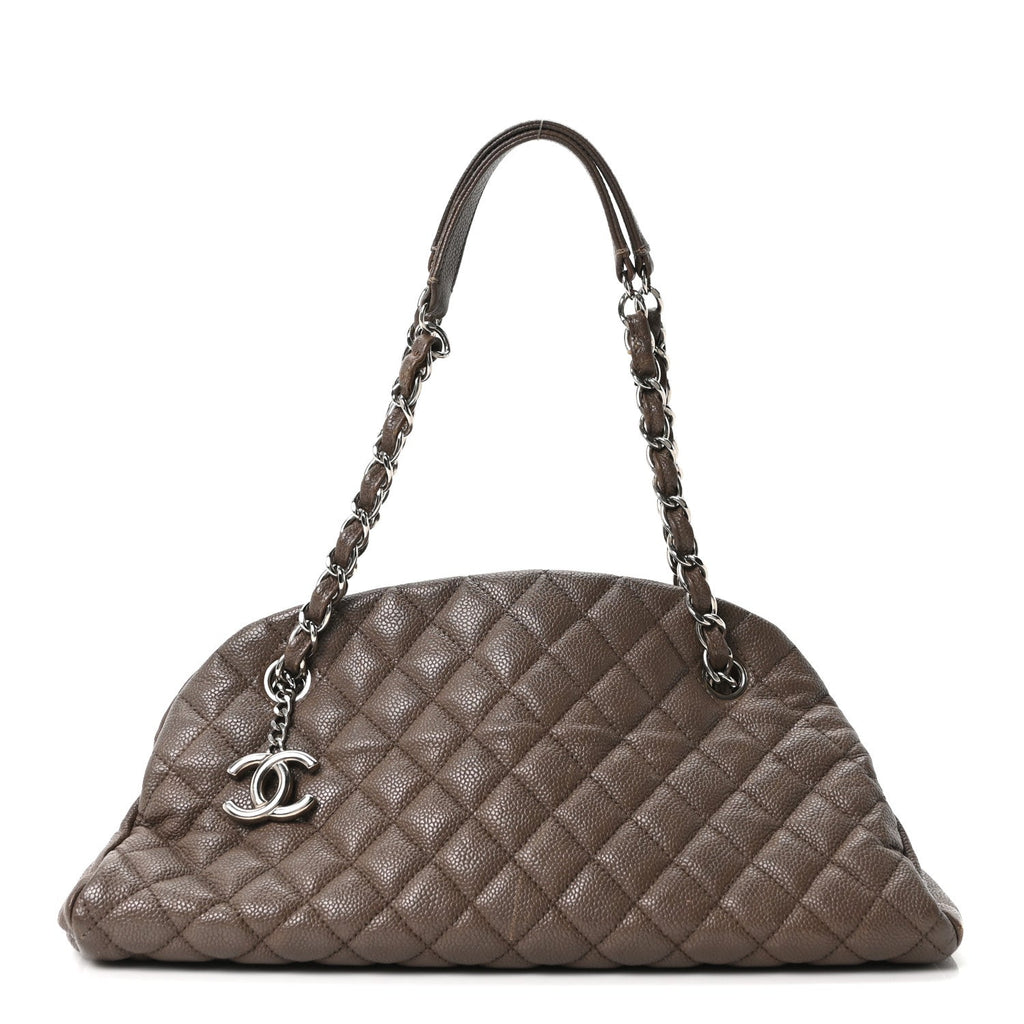 Chanel Caviar Quilted Medium Just Mademoiselle Beige
