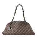 Chanel Caviar Quilted Medium Just Mademoiselle Beige