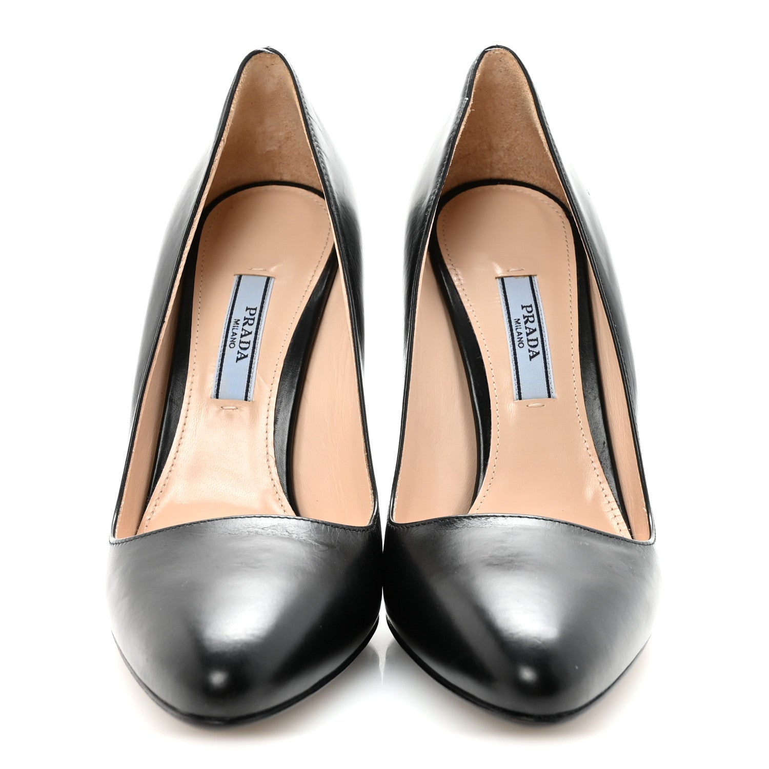 Prada Vitello Pumps 36 Black