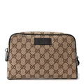 Gucci Monogram Belt Bag Dark Brown
